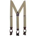 thumbnail image 1 of CTM® Bretelles Élastiques à Boutons pour Robe avec Quincaillerie Argentée (Hommes), 1 of 3