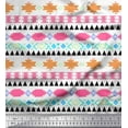 thumbnail image 1 of Soimoi White Cotton Voile Fabric Aztec Geometric Print Fabric by the Yard 56 Inch Wide, 1 of 3