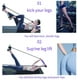 thumbnail image 4 of Kit de barra de pilates de yoga portátil, equipo de pilates con barra de banda de resistencia para entrenamiento de cuerpo completo, yoga, fitness, estiramiento, equipo de ejercicio de entrenamiento de resistencia en el hogar Ormromra LRWJ022-1, 4 of 7