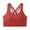 Red, variant on RYRJJ High Impact Sports Bras for Women with Removable Cups Strappy Crisscross Back Padded Bra Supportive Workout Bras for Yoga Running(Black,L)