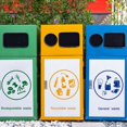 thumbnail image 5 of New Recycling And Classification Wall Stickers Can Be Removed, 5 of 5