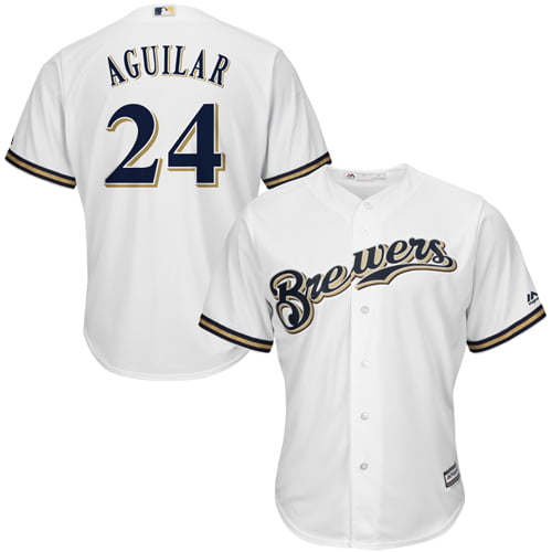 jesus aguilar brewers jersey