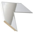 thumbnail image 4 of BrandtWorks BM015M2 Miroir Mural Chromé, 32 x 41, Argent, 4 of 5