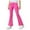 Hot Pink, variant on Yindaity Legging for Girls Girl's Flare Leggings High Waisted Yoga Pants Dance Casual Pants Activewear Kids(Hot Pink,13-14 Years)