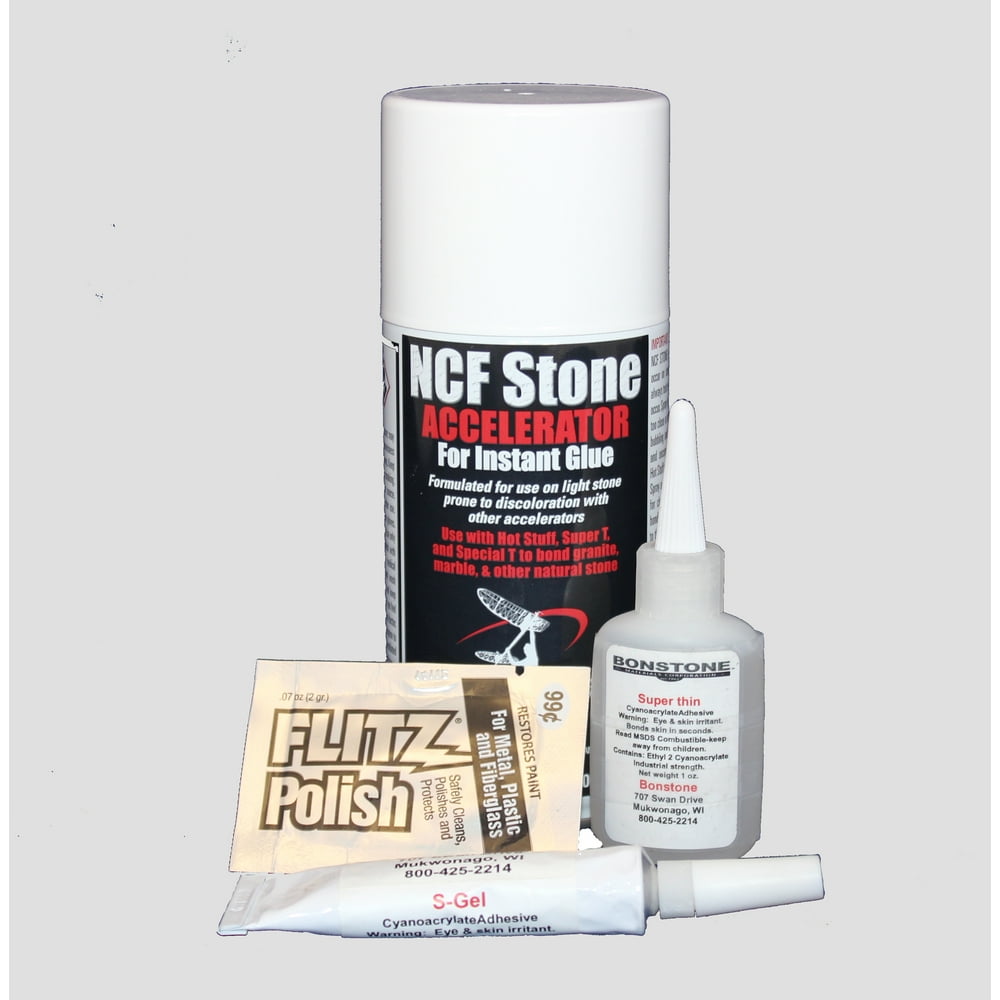 Bonstone Granite Scratch Repair Kit for Cracks, chips on stone