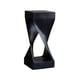 thumbnail image 1 of Mesa auxiliar con jardinera de madera maciza de estilo moderno y creativo con estacas negras y soporte for bonsáis, 1 of 6