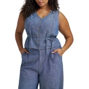 Lee® Women's Plus Heritage Sleeveless Tie Vest, Sizes 0X-4X