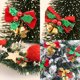 thumbnail image 2 of Adorno Colgante JM 20 piezas mini lazo de Navidad con campanas decoraciones para árbol de Navidad, 2 of 5