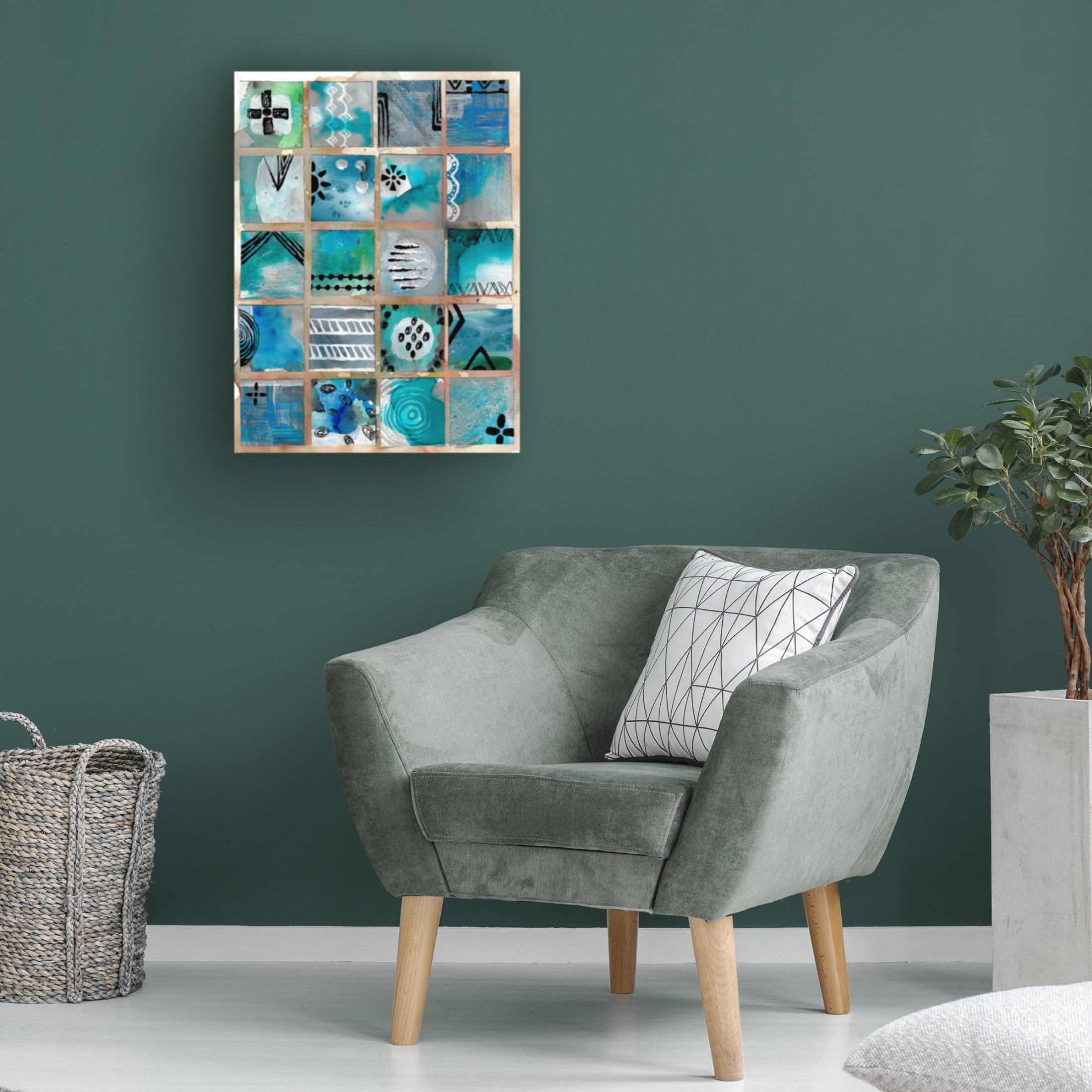 Canvas Wall Art - Maliq 'Another Chance' Wall Art for Living Room, Bedroom, or Office Décor by Trademark Fine Art - 18 x 24 Inches
