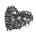 thumbnail image 2 of Rongfmy 100 Sets Iron Rivets 6*6mm Stud Rivets Sewing Leather Craft - Black, 2 of 9