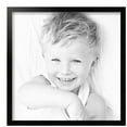 thumbnail image 2 of ArtToFrames 16x16 Inch Black Picture Frame, This Black Wood Poster Frame is Great for Your Art or Photos, Comes with Regular Glass (4308), 2 of 8