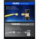 thumbnail image 4 of Adaptadores de conexión rápida ajustables para refrigerante R134a, alta y baja presión, 2 unidades., 4 of 5