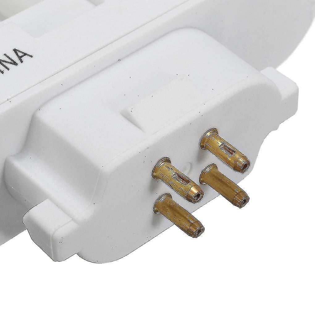 DYSMIO Compact Fluorescent 27W Quad Tube Light Bulbs, 3000K Warm White, GX10Q-4 Base – Energy Saving, 4 Pack