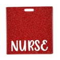 thumbnail image 2 of Milageto Nurse Badge Card Holder Decorative 3.3inchx3.2inch Nursing Accessories Red, 2 of 4