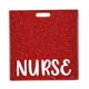 thumbnail image 2 of Tarjetero de enfermera, regalo de trabajo de enfermera, accesorio decorativo ligero de enfermería Rojo, 2 of 7