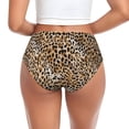thumbnail image 3 of Womens Underwear Colorful leopard print cool Cuteness No Show Seamless Underwear for Women, Soft Stretch Women's Panties, Hipster Ladies Panties Bikini Underwear Briefs, 3 of 6