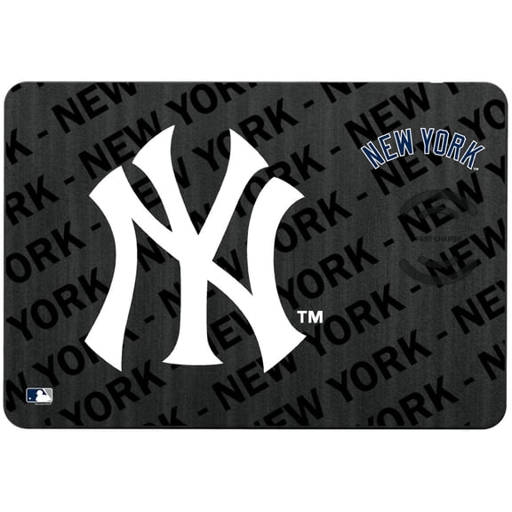 Keyscaper New York Yankees 15W Fast Wireless Charger and Mouse Pad