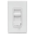 thumbnail image 3 of Leviton 6674-P0W SureSlide Universal 150-Watt LED and CFL/600-Watt Incandescent Dimmer, White, 8 Pack, 3 of 3
