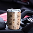 thumbnail image 4 of 30oz Happy Thanksgiving Day Tumblers Stainless Steel Tumbler with Lid and Straw,Vacuum Insulated Double Wall Travel Tumbler Cups Mug with Cleaning Brush for Coffee,Tea, 4 of 7
