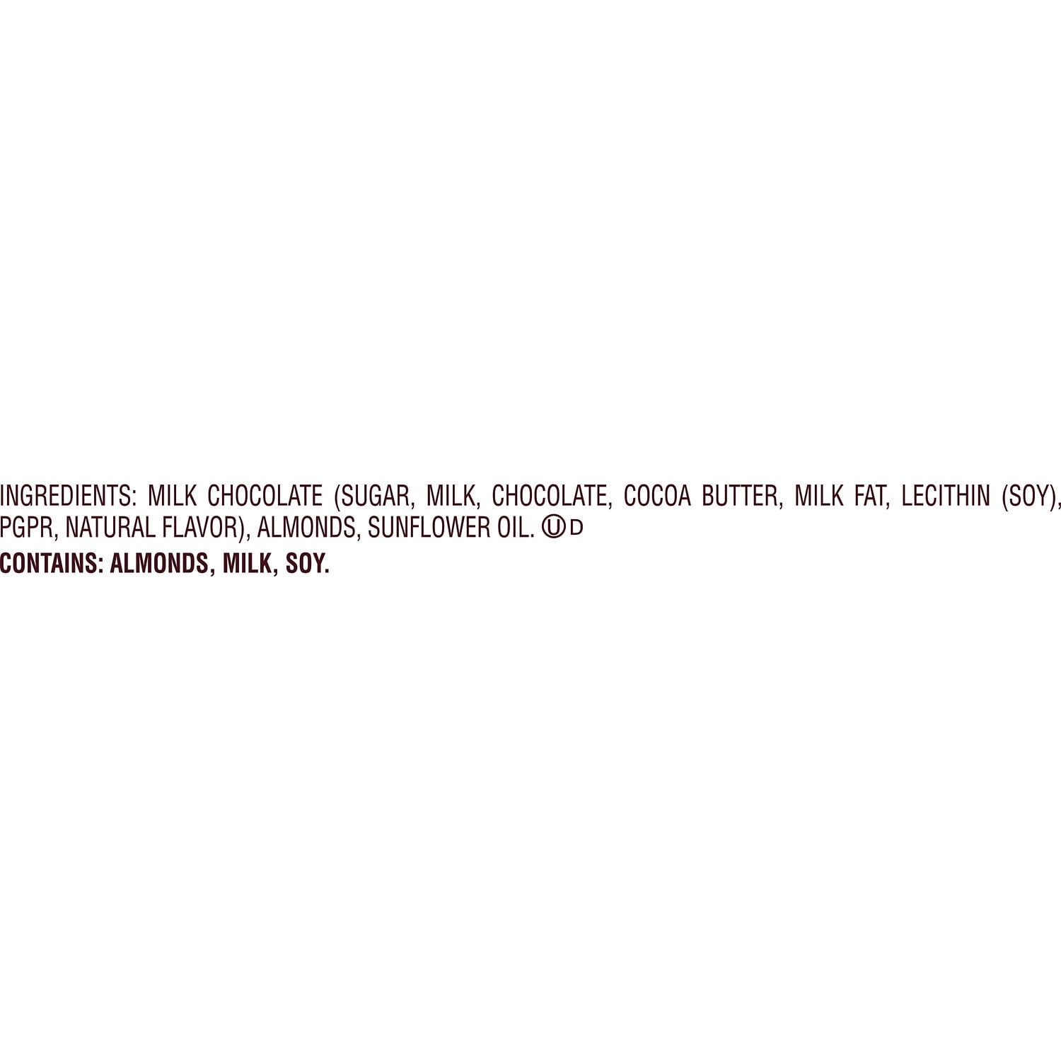 Hershey's Kisses Milk Chocolate with Almonds Candy, Family Pack 16 oz