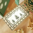 thumbnail image 6 of ToyKingdee Christmas Area Rug Non Slip Washable Front Door Rug for Entryway, Indoor Kitchen Rugs with Christmas Tree Print Low-Pile Small Door Mat Holiday Decor for Bedroom, 6 of 6