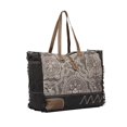 thumbnail image 4 of Myra Bag Gleam Floral Upcycled Canvas Weekender Bag S-1329, 4 of 4
