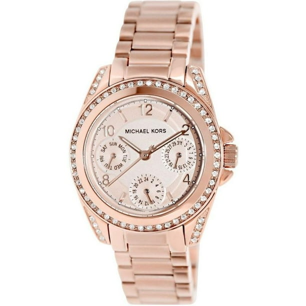 Reloj clasico Michael Kors MK5613 de acero inoxidable. Para mujer. Michael Kors Analogo Dama Mod. MK5613 Walmart en linea