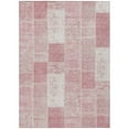 thumbnail image 2 of Addison Rugs Chantille Indoor/Outdoor Traditional Patchwork Pink Washable Rectangle Rug, 5' x 7'6", 2 of 6