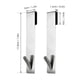 thumbnail image 4 of Gancho para puerta de baño, 2 uds., gancho de acero inoxidable, antideslizante, sin perforación, gan CACAGOO Gancho de puerta de ducha de, 4 of 7