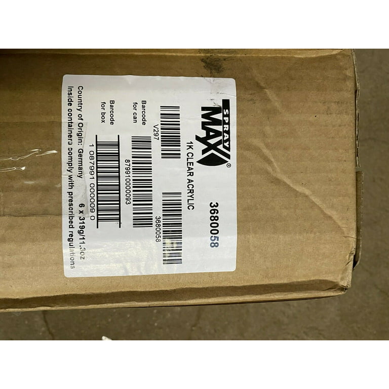 SprayMax 1K Clear Acrylic - 3680058