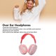 thumbnail image 4 of Auriculares , Potentes Graves Profundos, Auriculares Estéreo Ergonómicos, Auriculares Plegables Para Colocar Sobre La Oreja Con Llamadas Manos Libres Para Disfrutar De Deportes, 4 of 7