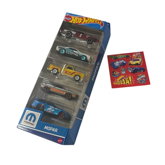 Combo - HotWheels Limited Sticker set & MOPAR 5 Pack