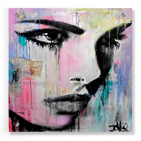 Epic Art 'Tempest' by Loui Jover, Acrylic Glass Wall Art, 36"x36"