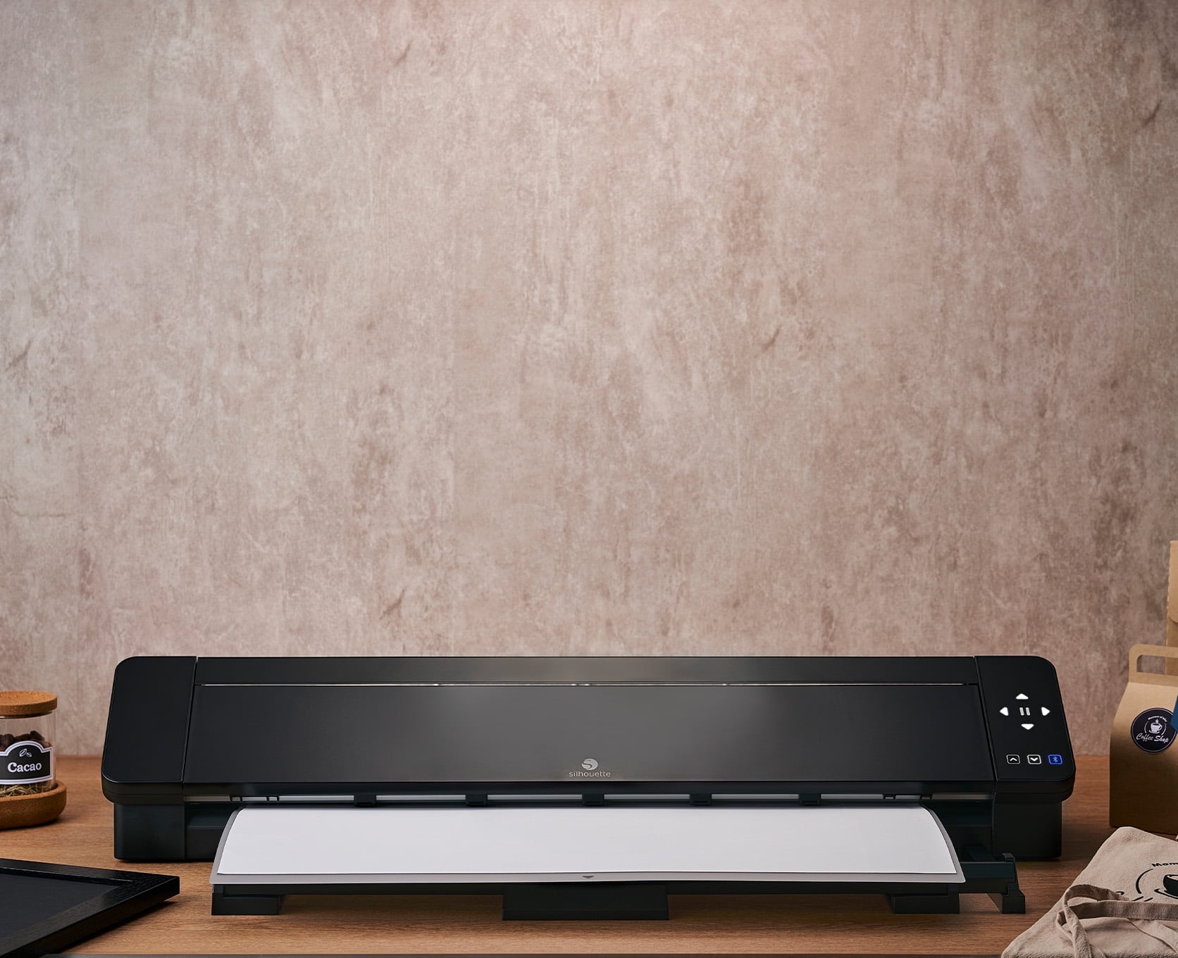 Silhouette Cameo 4, 12-Inch Desktop Cutting Machine, Black