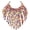 Rainbow, variant on Boho African Wooden Beaded Bib Statement Necklace Strands Layered Cluster Chunky Collar Choker Wood Necklace for Women Fashion Costume Jewelry (N0065-Green)