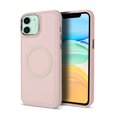 thumbnail image 1 of Nalacover Magnetic Case for iPhone 11, Slim Eye Design Lens Protection Soft Silicone Shockproof Cover Compatible with MagSafe Wireless Charging Car Mount Case for iPhone 11,Pink, 1 of 7