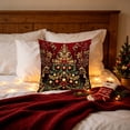 thumbnail image 4 of KFUIRDE Christmas-Printed Cushion Cover 18x18in, 3D Printed Sofa Pillow with Festive Christmas Theme, Decorative Cushion Case for Couch Living Room, Xmas Holiday Home Decor G, 4 of 5