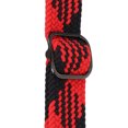 thumbnail image 3 of Correa de nailon para reloj, correa de repuesto ajustable, Correa deportiva transpirable para Fenix 7S, 6S, 5S, rojo y negro, 3 of 5