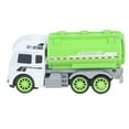 thumbnail image 2 of Garbage Truck Toys, Model Inertial Gliding Cultivate Environmental Education Plastic Inertial Sanitation Vehicle For Boys, 2 of 8