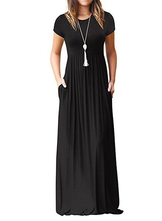 womens long dresses with sleeves