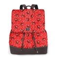 thumbnail image 1 of Fotbe Red Ladybugs On White Dotted Mochila Bolso con Estampado para Mujer, Mochila Antirrobo de Nylon Impermeable, Bolsa Ligera de Hombro, 1 of 4