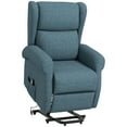 thumbnail image 1 of HOMCOM Fauteuil Inclinable Releveur pour Aînés avec Repose-Pieds et Pochette Latérale, 1 of 9