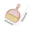 thumbnail image 2 of 2 Pack Mini Dust Pan and Brush Set, Mini Hand Broom Dustpan Set for Table, Desk, Countertop, Keyboard, Cat, Dog and Other Pets, 2 of 6