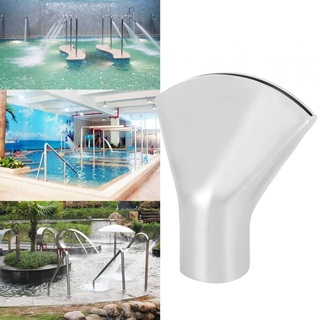 Buse de Piscine, Buse de Fontaine en Forme d'Éventail Directionnel Sortie Haute Intensité
