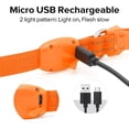 thumbnail image 4 of Collar LED Dog Glow BSEEN recargable por USB para mascotas pequeñas, 4 of 16