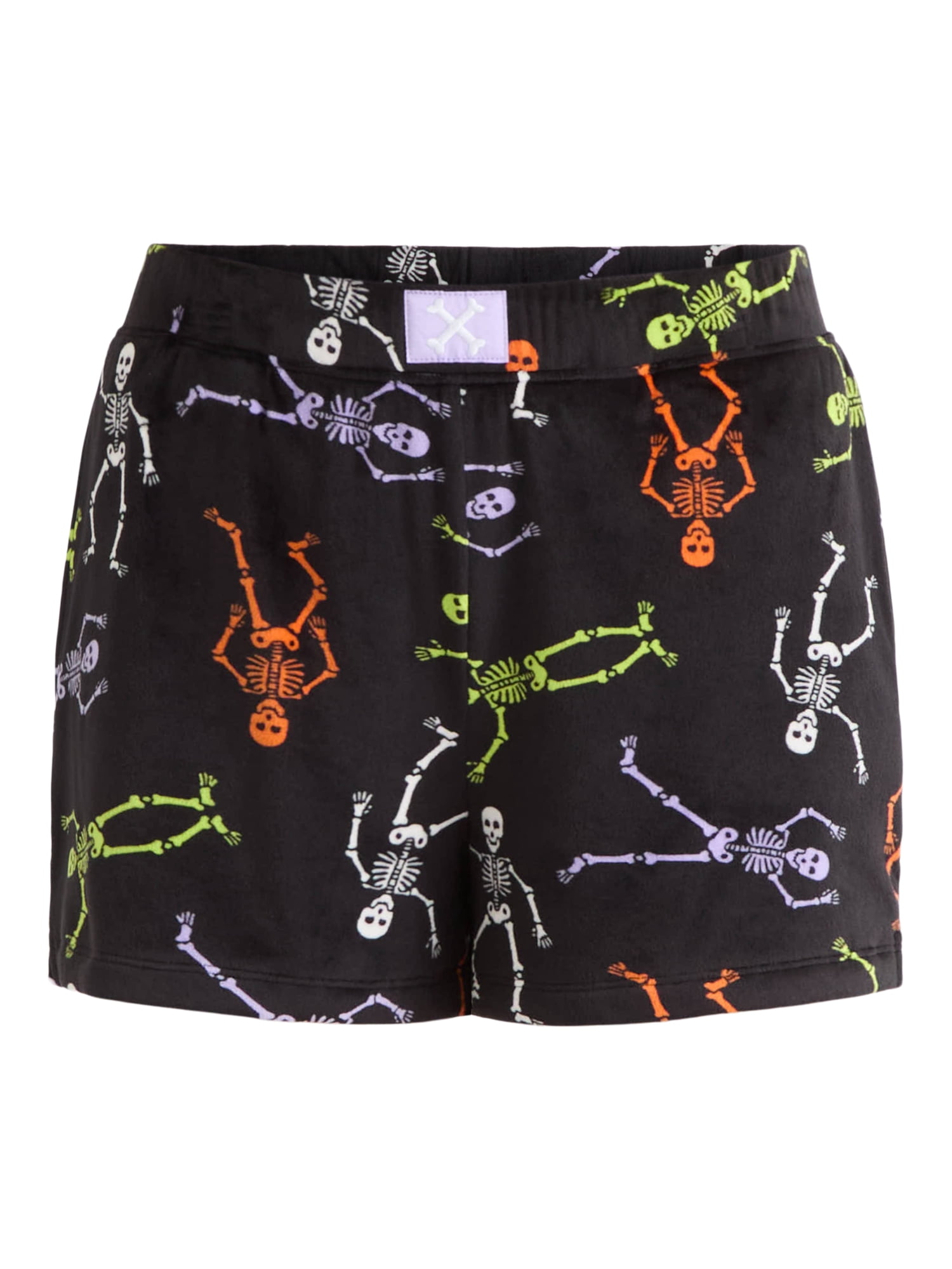 Halloween Women's Sleep Shorts from Way To Celebrate, 2-Pack, Sizes XS-3X