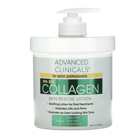 Advanced Clinicals Collagen Skin Rescue Lotion
