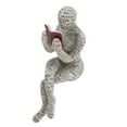 thumbnail image 2 of Reading Woman Figurine, Innovative Reading Woman Ornament Hand Painted Weather Resistant  For Dining Table D, 2 of 8