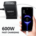 thumbnail image 2 of New 600W Gallium Nitride Pd3.1 Desk Charger 6 C2A Charger Multi-Function PD Fast Charge Adapter, 2 of 10