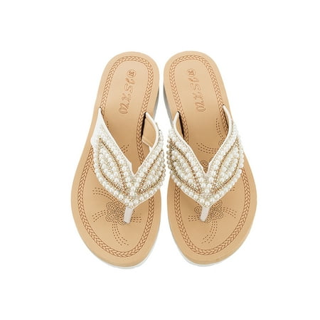 

Wazshop Wedge Flip Flops For Women